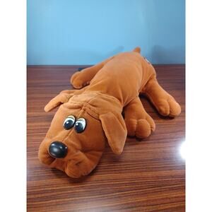 Vintage Pound Puppies stuffed animal Dog Plush Brown Cute Adorable No Collar